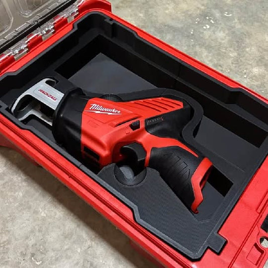 3d printed insert for Milwaukee Packout M12 Hacksaw