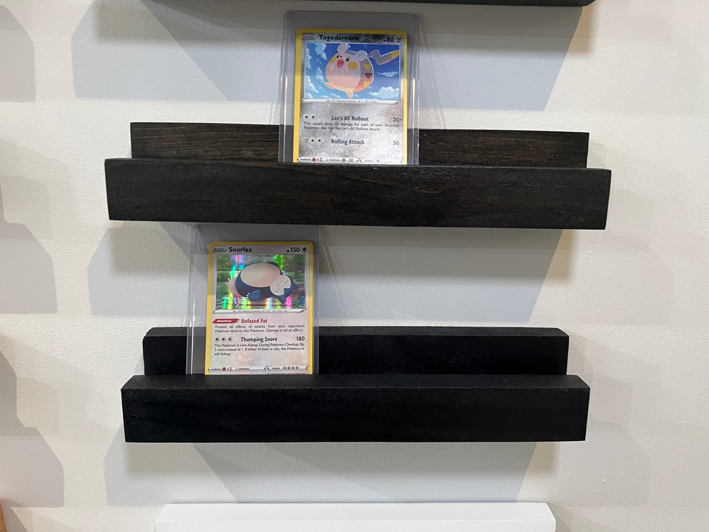 Custom Card Display Shelf – Fits Pokémon, Baseball & Trading Cards