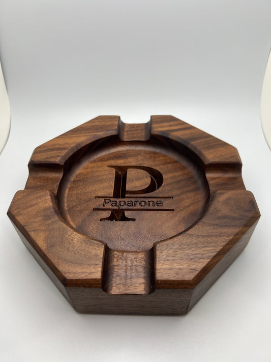 Octagon Hardwood Cigar Tray β Organizer & Catchall