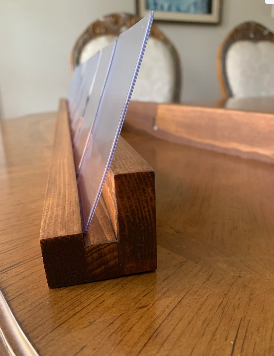 Custom Card Display Shelf – Fits Pokémon, Baseball & Trading Cards
