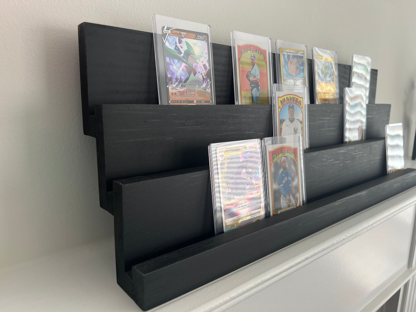 Custom Standing Card Display, great for Baseball cards, Football Cards, Pokémon Cards, Greeting Card Display