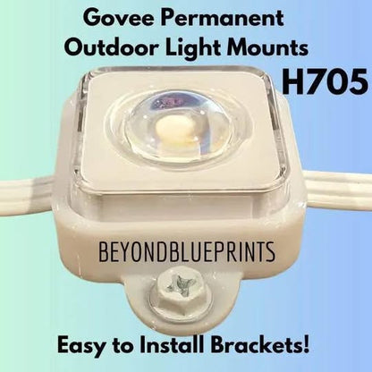 Mounts for Govee permanent outdoor lights NON-PRO version