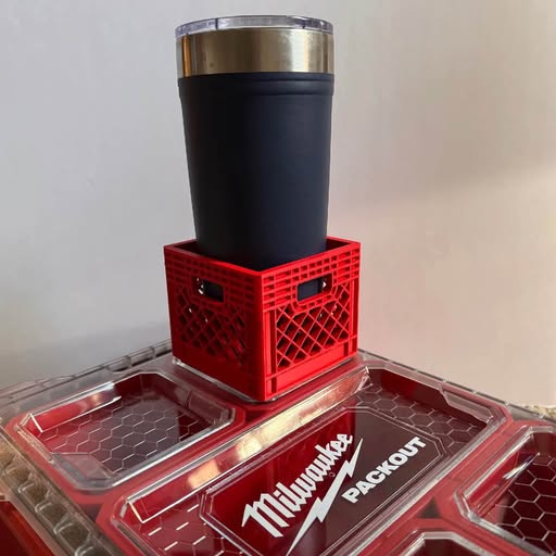 Accessory for Milwaukee packout - Mini crate mount