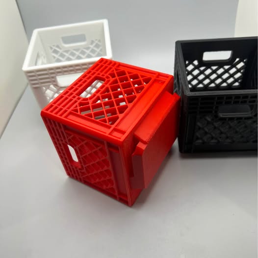 Accessory for Milwaukee packout - Mini crate mount