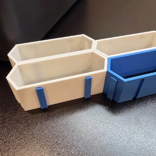 3D Printed Hexagon Modular Hot Wheels Display