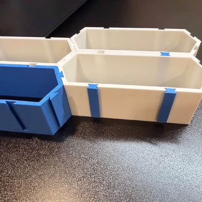 3D Printed Hexagon Modular Hot Wheels Display