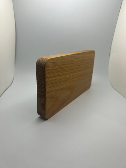 Japanese Sujiban Burned Oak Wood Tray – Handcrafted Minimalist Design