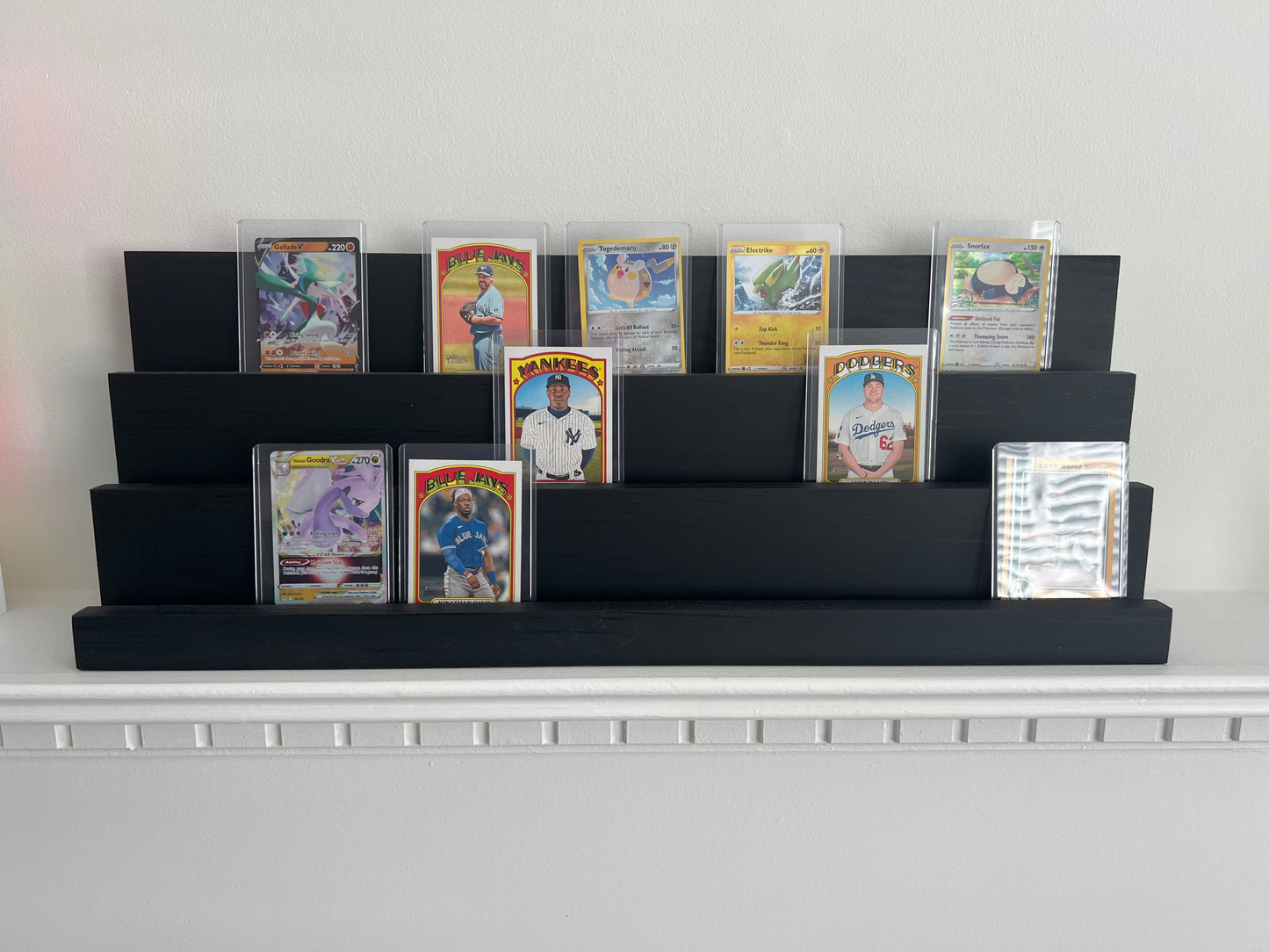 Custom Standing Card Display, great for Baseball cards, Football Cards, Pokémon Cards, Greeting Card Display