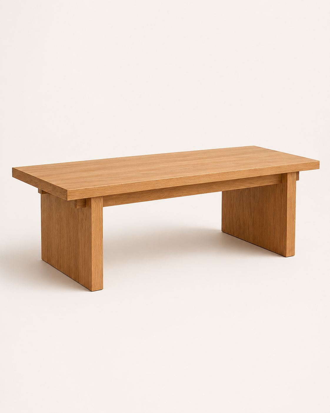 Modern Japanese Interlocking Coffee Table | Solid Wood Coffee Table
