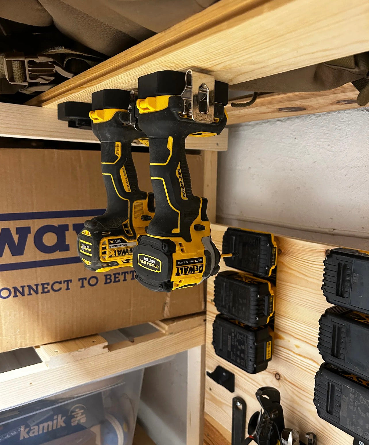 DeWalt 20V - Tool and Battery Mounts