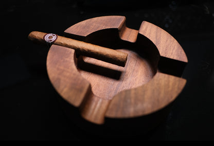 Personalized Wooden Cigar Ash Tray