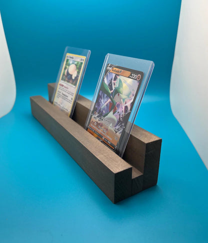 Custom Card Display Shelf – Fits Pokémon, Baseball & Trading Cards & Graded Cards – Greatestwoodsman