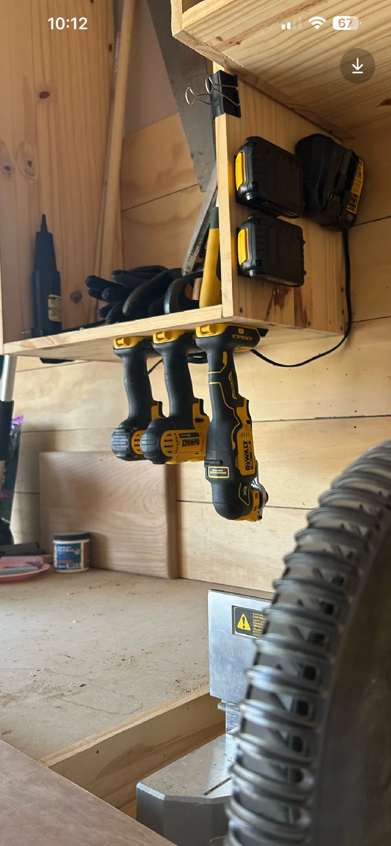 DeWalt 20V - Tool and Battery Mounts