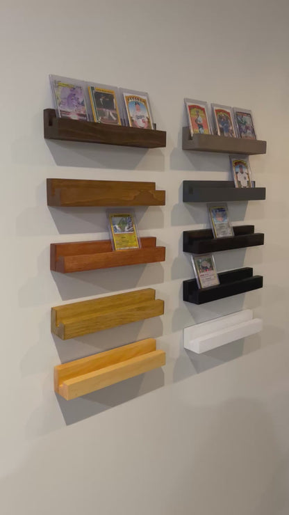 Custom Card Display Shelf – Fits Pokémon, Baseball & Trading Cards