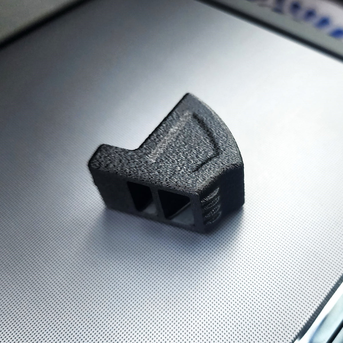 Black 3D printed Tesla Highland Juniper vent freshener clip adapter sold separately without air freshener